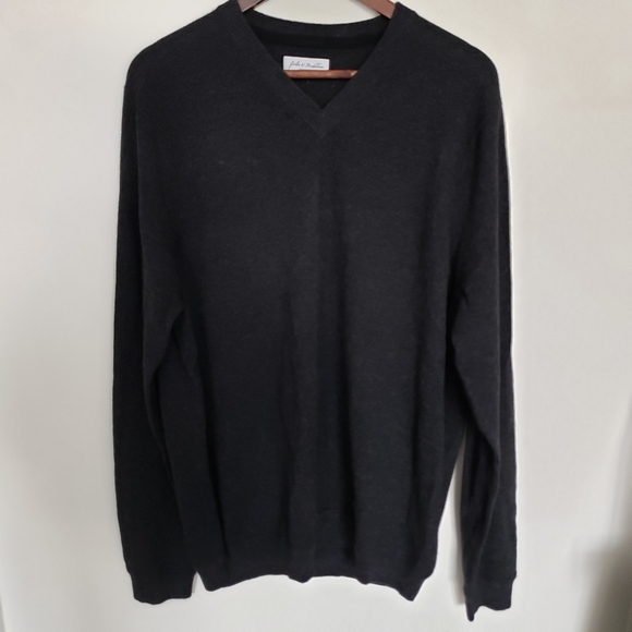 John W. Nordstrom Other - John W. Nordstrom Cashmere Sweater Charcoal XL